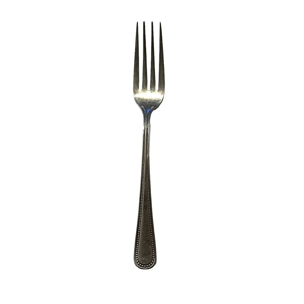Delco BELMORE Beaded Edge Stainless Steel Flatware Dinner Fork